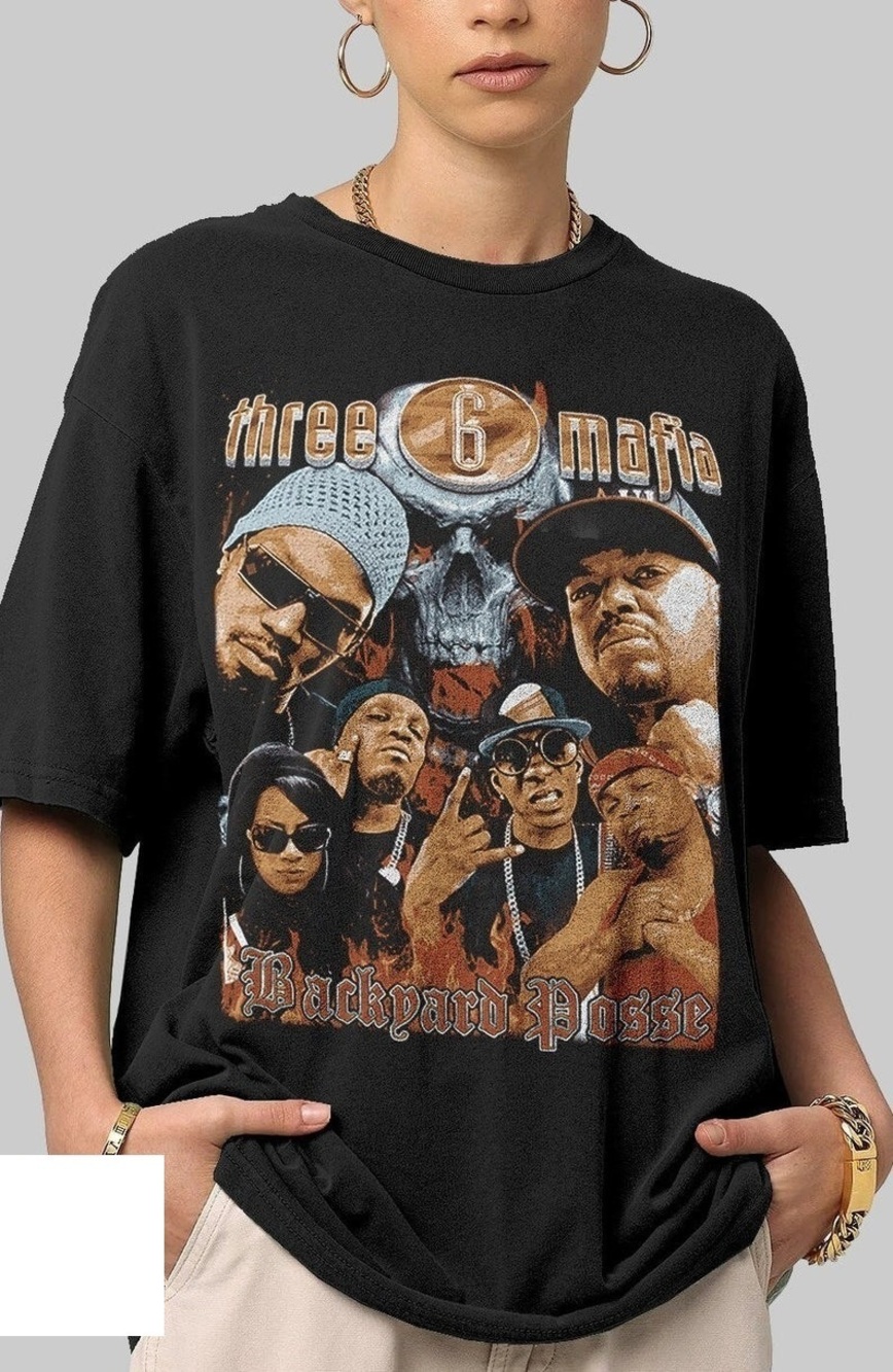 Live By Yo Rep T-Shirt - Three 6 Mafia Live By Yo Rep Album Shirts